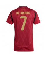 Belgie Kevin De Bruyne #7 Domácí Dres pro Dámské ME 2024 Krátký Rukáv